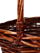 Корзина плетеная (ива), 40*30 H12 HH37 b30*23, 32*26 H10 HH32 b26*20, 2 шт., коричневый 1101666 - фото 809649402