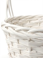 Набор корзин плетеных (ива): D40xH175/40см, D34xH15/35см, 2 шт, белый - фото 809649410