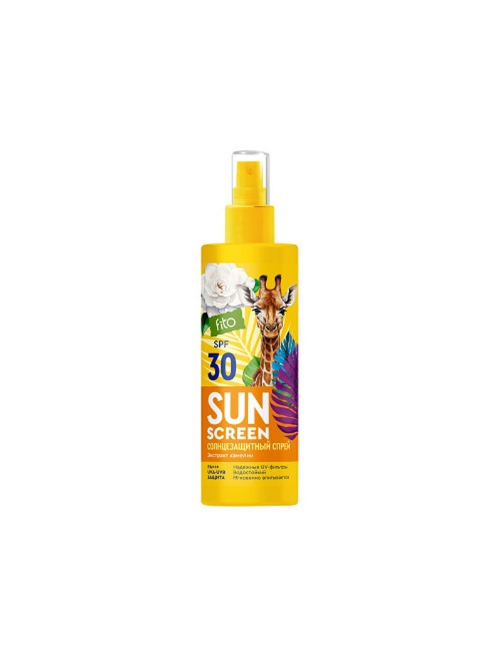 Спрей солнцезащитный SUN SCREEN 30 SPF, 150 мл