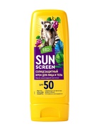 Крем для лица и тела солнцезащитный SUN SCREEN 50 SPF, 140 мл - Фото 2