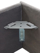 Кровать двуспальная «Гертруда», с подъёмным механизмом, 1600×2000 мм, рогожка, цвет серый - Фото 12