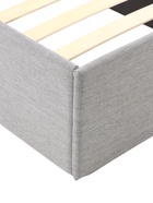 Кровать двуспальная «Гертруда», с подъёмным механизмом, 1600×2000 мм, рогожка, цвет серый - Фото 5