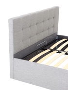 Кровать двуспальная «Гертруда», с подъёмным механизмом, 1600×2000 мм, рогожка, цвет серый - Фото 7