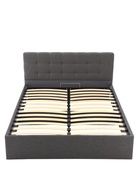 Кровать двуспальная «Гертруда», с подъёмным механизмом, 1600×2000 мм, рогожка, цвет графит - Фото 16