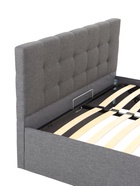 Кровать двуспальная «Гертруда», с подъёмным механизмом, 1600×2000 мм, рогожка, цвет графит - Фото 7