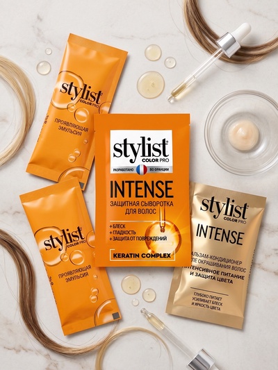 Крем-краска для волос серии STYLIST COLOR PRO INTENSE тон 3.3 Горький шоколад 118 мл