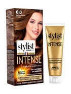 Крем-краска для волос серии STYLIST COLOR PRO INTENSE тон 6.0 Натуральный русый 118 мл - Фото 1