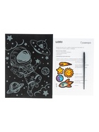 Гравюра «Космонавт», 18 х 24 см, с эффектом голография - фото 809626340