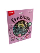 Гравюра «Селфи с котом», 18 х 24 см, с эффектом голография - фото 809626346