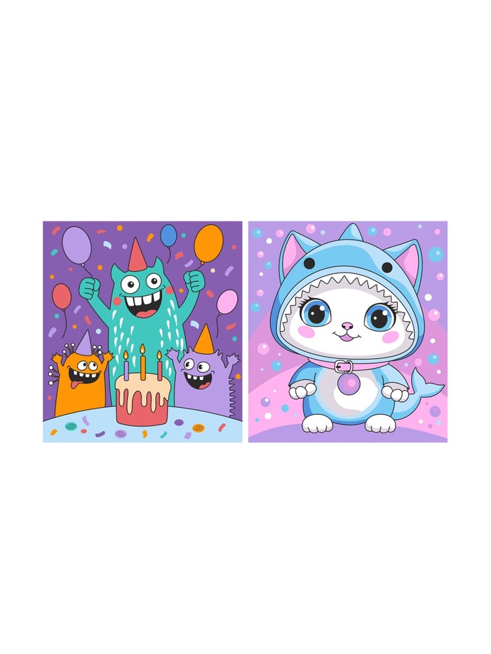 Картина по номерам детская 