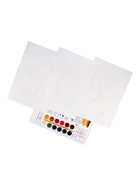 Скетчинг акварелью «Цветочные нежности» - Фото 3