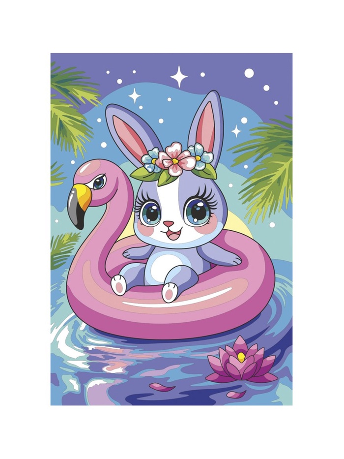 Картина по номерам на холсте 20*30 см 