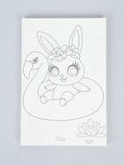 Картина по номерам «Зайчик на отдыхе», 20×30 см - Фото 3