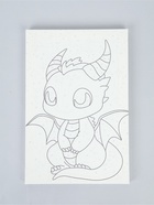 Картина по номерам на холсте «Дракончик», 20×30 см - Фото 3