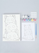 Картина по номерам на холсте «Башня из котиков», 20×30 см - Фото 2