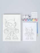 Картина по номерам на холсте «Нео-робот», 20×30 см - Фото 2