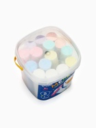 Мелки для асфальта, 15 штук, 7 цветов, цилиндр в ведёрке, ArtFox STUDY - фото 809650191