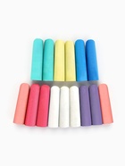 Мелки для асфальта, 15 штук, 7 цветов, цилиндр в ведёрке, ArtFox STUDY - фото 809650193