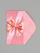 Конверт для денег «С бантом», 16.5×8 см, розовый - Фото 5