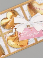 Конверт для денег «Подарок!», с сердечками, 16.5×8 см - Фото 4