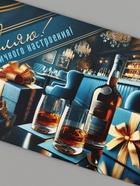 Конверт для денег «Поздравляю!», 16.5×8 см, синий - Фото 4