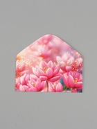 Конверт для денег «Поздравляем!», кувшинки, 16.5×8 см - Фото 5