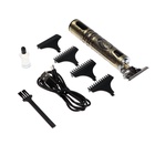 УЦЕНКА Машинка для стрижки Windigo LTRI-29, портативная, 600 мАч, 3 насадки, дисплей, USB 78759 - Фото 4