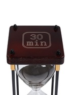 УЦЕНКА Песочные часы «Бесконечность», на 30 минут, 25×9.5 см, песок чёрный - Фото 3