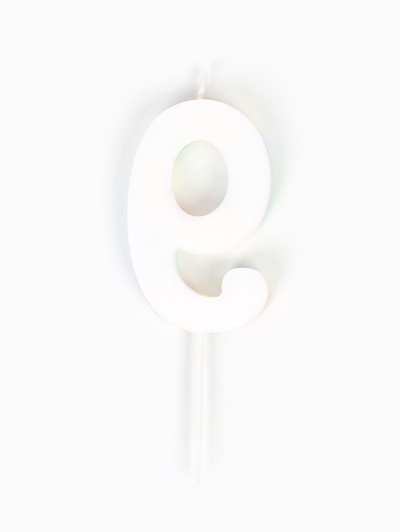 Свеча для торта «Лего» цифра 9