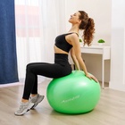 УЦЕНКА Фитбол ONLYTOP, d=85 см, 1400 г, антивзрыв, зелёный - Фото 6