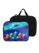 Папка с ручками Calligrata «Сияние», А4, 70 мм, 350×270, текстиль - Фото 1