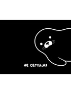 Папка с ручками Calligrata «Тюлень», А4, 70 мм, 350×270, текстиль 10995043