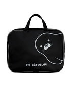 Папка с ручками Calligrata «Тюлень», А4, 70 мм, 350×270, текстиль - Фото 2