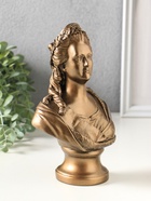 Бюст «Екатерина II», фигура гипс, 21 см, под бронзу - фото 809650497