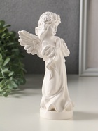Фигурка гипс «Ангел», 19 см, белый - фото 809650533