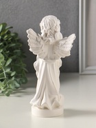 Фигурка гипс «Ангел», 19 см, белый - фото 809650534