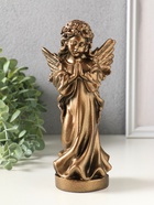 Фигурка гипс «Ангел», 19 см, бронза - фото 809650536