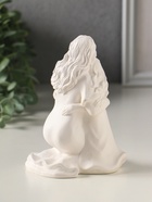 Фигура гипс «Нежность матери», 14 см, белый - фото 809650566