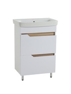 Комплект мебели для ванной комнаты «Анталия», тумба с раковиной, цвет белый - Фото 1