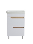 Комплект мебели для ванной комнаты «Анталия», тумба с раковиной, цвет белый - Фото 4