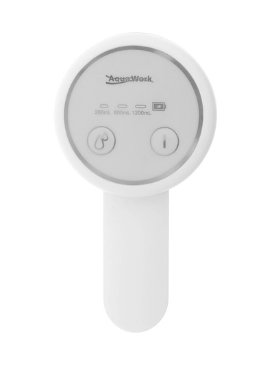 Помпа для воды Aqua Work А2, электрическая, 6 В, 1200 мАч, Type-C, белая