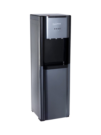 Кулер для воды Aqua Work J-44LDS, нагрев, охлаждение, нижняя загрузка, тёмно-серый