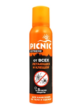 Аэрозоль репеллентный Picnic Extreme, 150 мл