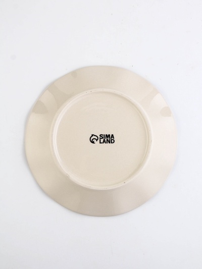 Тарелка керамическая «Зайчик», детская, 21.5 см