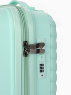 Чемодан на колёсах, 20", кодовый замок, 36×20×54 см, зелёный - Фото 4