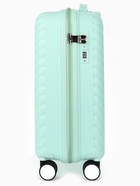 Чемодан на колёсах, 20", кодовый замок, 36×20×54 см, зелёный - Фото 5