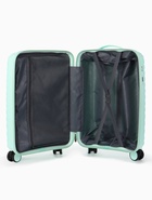 Чемодан на колёсах, 20", кодовый замок, 36×20×54 см, зелёный - Фото 9