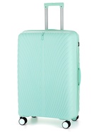 Чемодан на колёсах, 28", кодовый замок, 47×28×75 см, зелёный - Фото 1