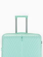 Чемодан на колёсах, 28", кодовый замок, 47×28×75 см, зелёный - Фото 6