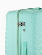 Чемодан на колёсах, 28", кодовый замок, 47×28×75 см, зелёный - Фото 8